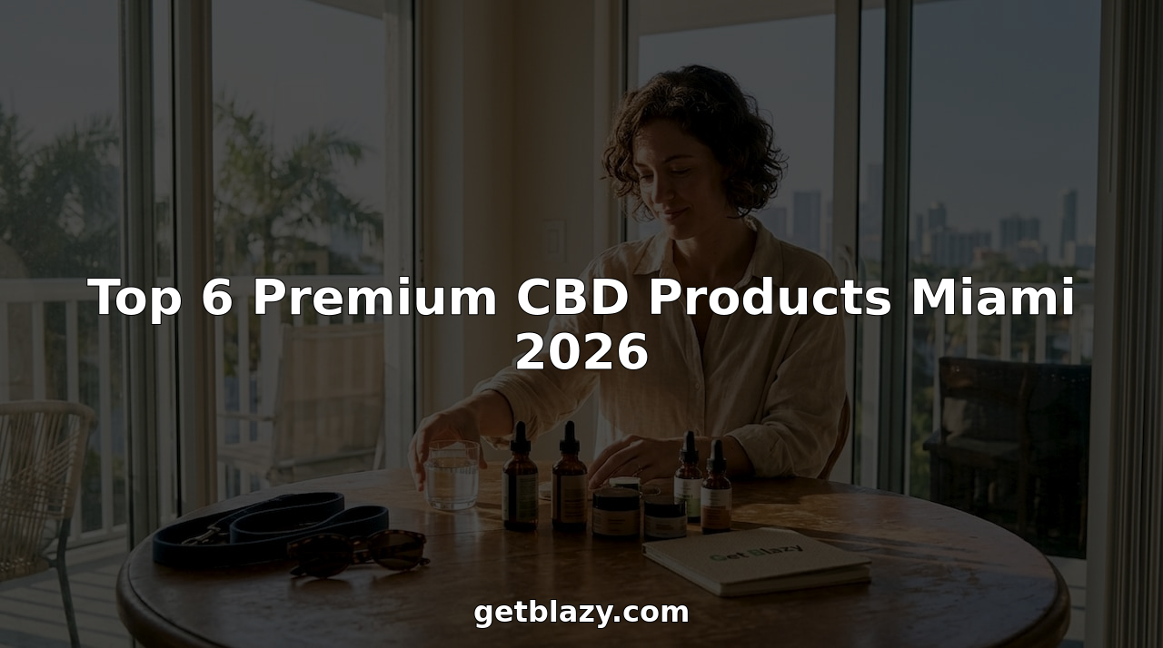 Woman arranging premium CBD products in condo